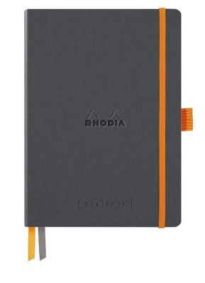 Clairefontaine RHODIA Rhodiarama Goal Точечный 240 с Ручкой Итальянская Искусственная Кожа Слоновая Кость PEFC Rhodiarama cf117814 Книга, A5, Сетка, Страницы, Держатель, Обложка,