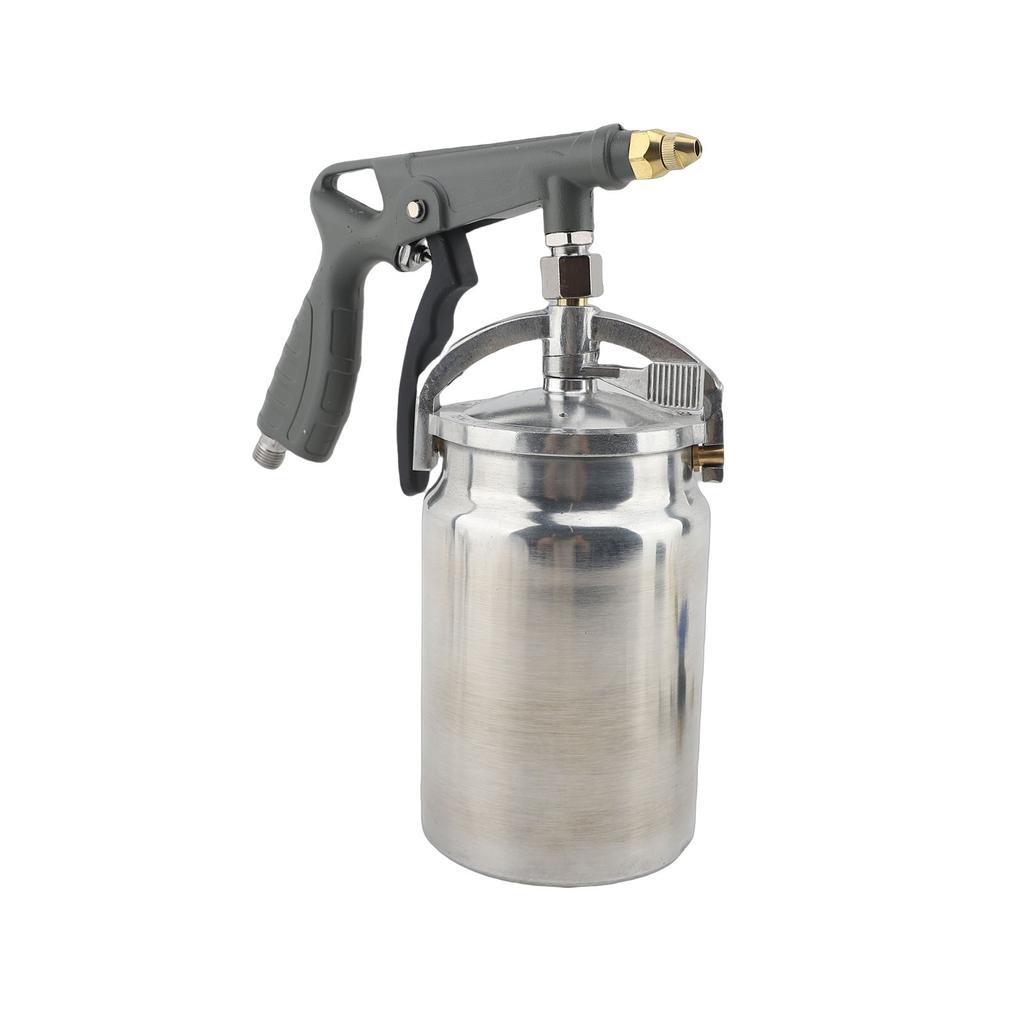 Undercoating Spray Kit with Suction Feed Cup 360 Degree Straight Spray Hoses for Truck Bed Liner Coating Rubberized Undercoat