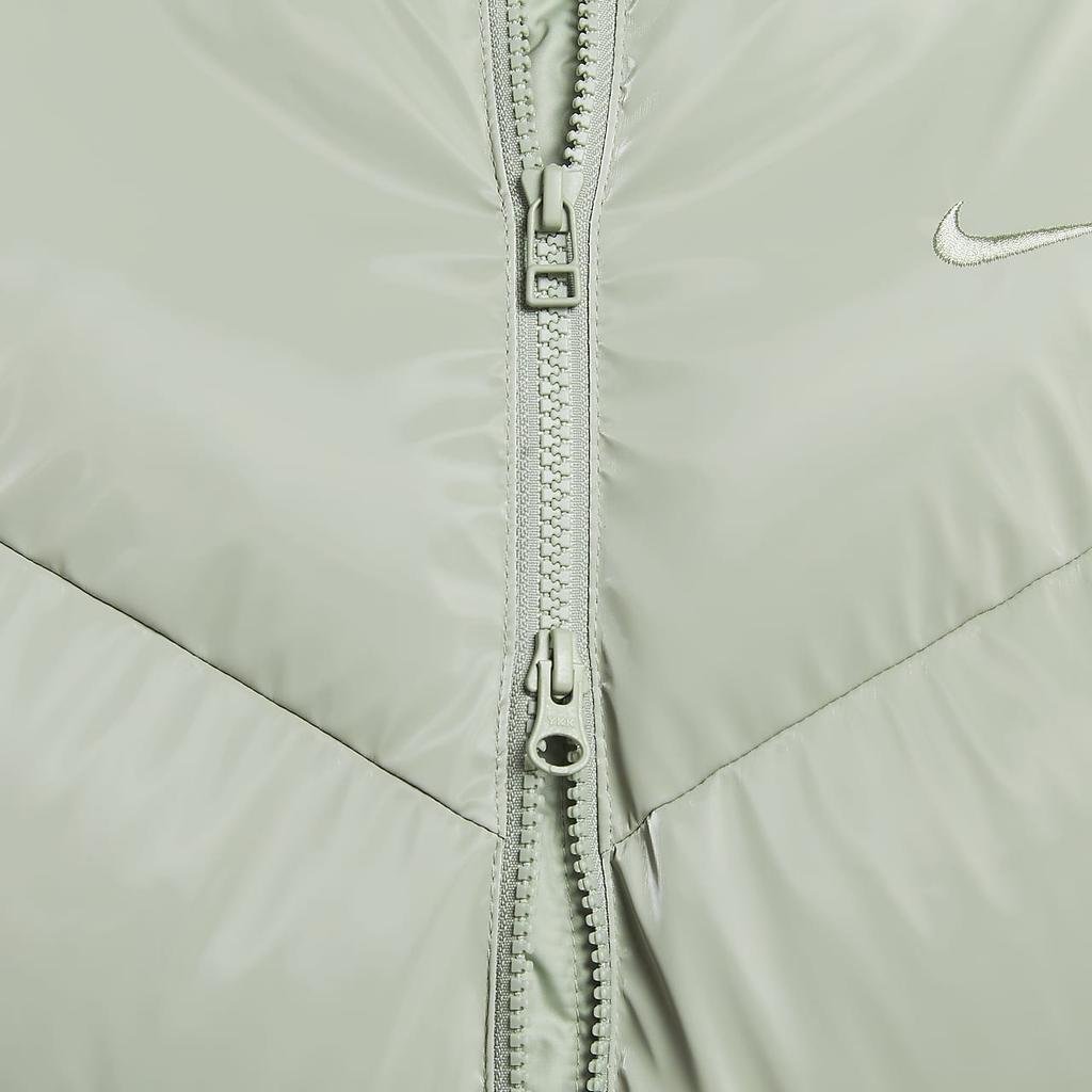 Nike Therma-Fit Sportswear Loose Fit Outdoor Casual Sports Warm Quilted Jacket Women Jackets Horizon-Green FV7828-370