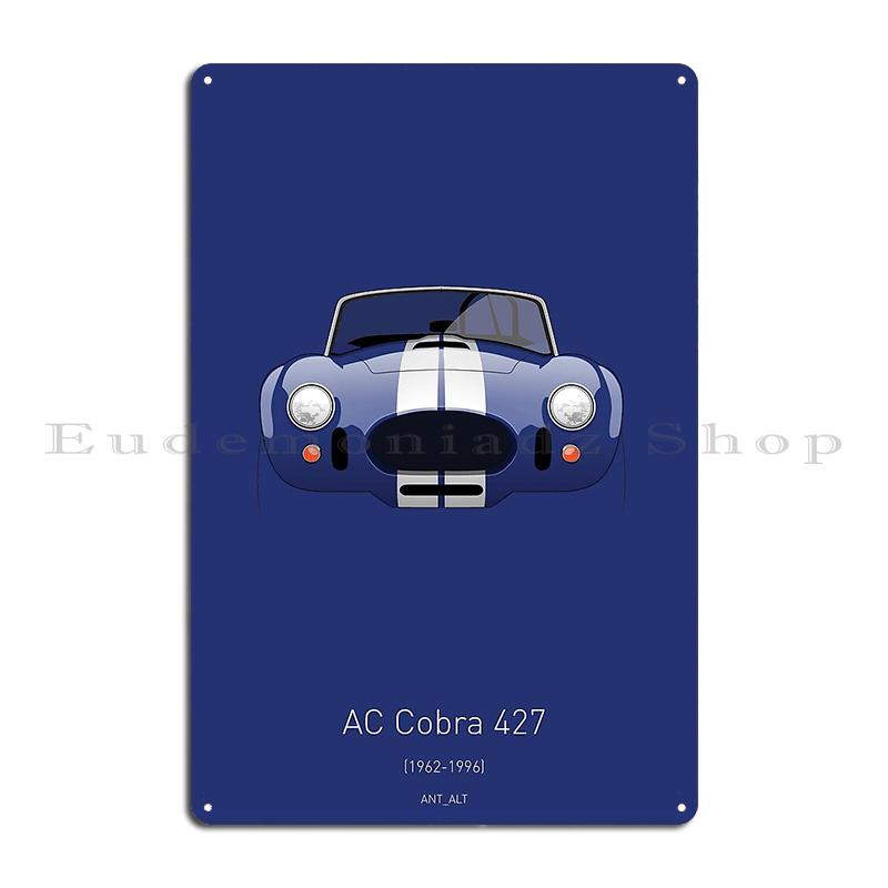 Shelby Cobra Daytona Coupe Винтажная Металлическая Табличка Настенная Фреска Постер На Заказ Вечеринка Жестяная Вывеска Постер
