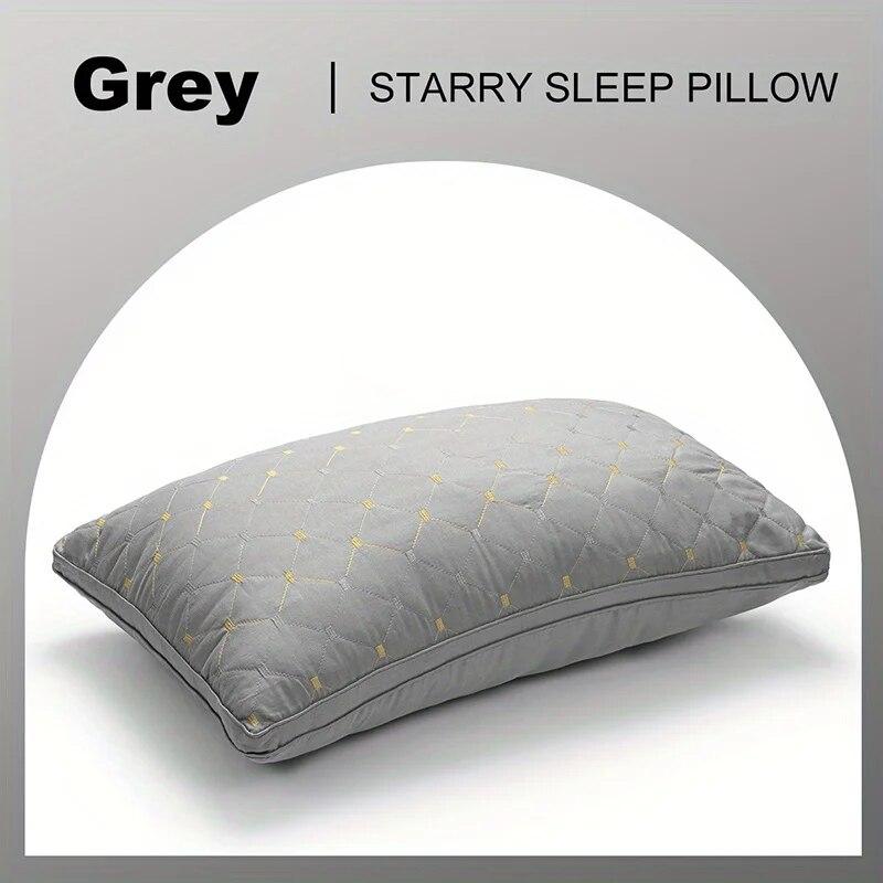 1 шт., хлопковая подушка с тем же пером, трехмерная подушка для шеи для спальни, общежития, отеля, применима