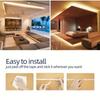 USB 5V 2835 LED Strip Lights Flexible Cuttable Adhesive Tape with Button Switch for TV Backlight Cabinet Bedroom DIY Decoration