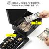 Hachibanya Portable Cash Box with Dial Lock, B5 Size, for Accounting, Office, Simple Safe, Piggy Bank, Steel, Home Use, Approx. W25 x D18 x H9cm, M250