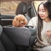 Портативное автокресло для домашних животных, сиденье для собаки с центральным управлением, нескользящий безопасный автомобильный подлокотник, коробка-бустер, питомник, кровать для маленьких собак, кошек, путешествий