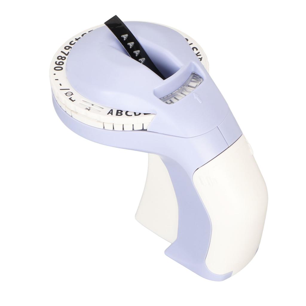 Embossing Label Maker with 2 Rolls Tape 600dpi 47 Characters Manual 3D Portable Embossed Label M