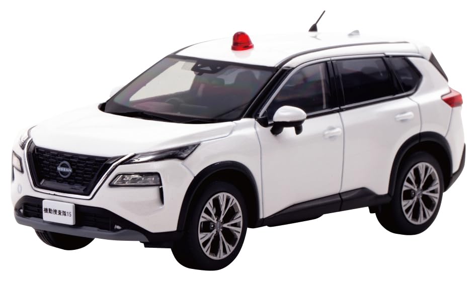 Scale Nissan S 2022 Police Headquarters Criminal Investigation Department Mobile Investigation Unit Vehicle Finished Model H7432212 RAI'S 1/43 X-Trail