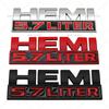 1 шт. Металлическая эмблема-значок Hemi 5.7 Liter, наклейка на задний багажник, автомобильные наклейки для Charger Dart Durango Caliber Journey, аксессуары