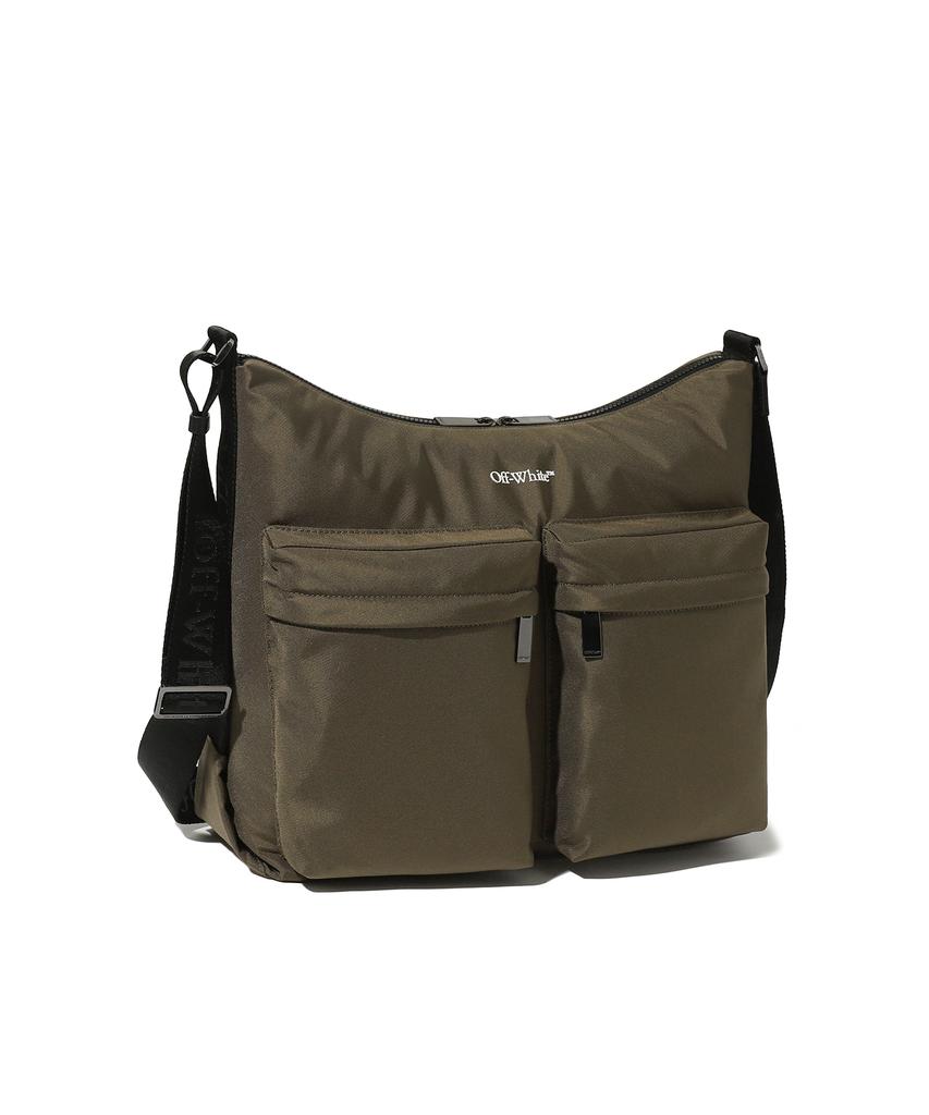 Off-White Pocket Shoulder Bag (Khaki)
