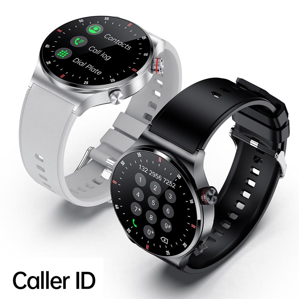 ECG PPG Bluetooth Call Смарт-часы Мужской спортивный браслет NFC Водонепроницаемый фитнес-трекер SmartWatch для IOS Android