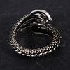 Adjustable Dragon Ring Men Women Jewelry Opening Rings AVE