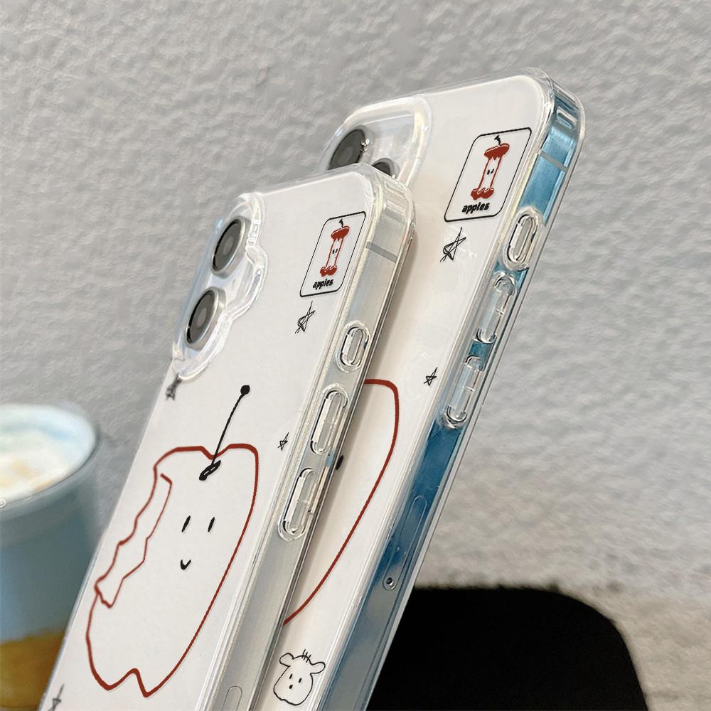 Расписной чехол для телефона для iPhone 12 13 15 16 iPhone 16 12 13 14 15 Pro 14 15 16 Pro Max Полное покрытие Противоударный Защита от отпечатков пальцев Свежий стиль Защитный чехол