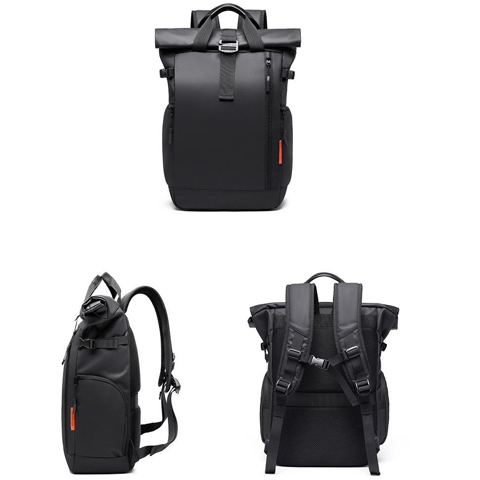 Мужская модная компьютерная сумка высокого класса, школьная сумка, водонепроницаемый мужской рюкзак из ткани Оксфорд большой емкости