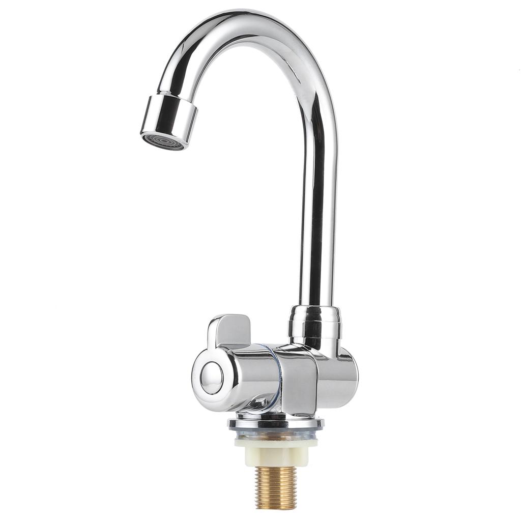 Один кран для холодной воды, кран для раковины, вращение на 360 градусов, 12-дюймовая монтажная резьба для автодома на колесах