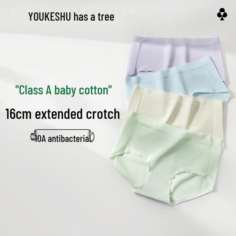 Women's 10A Antibacterial Cotton Briefs Multi-Pack