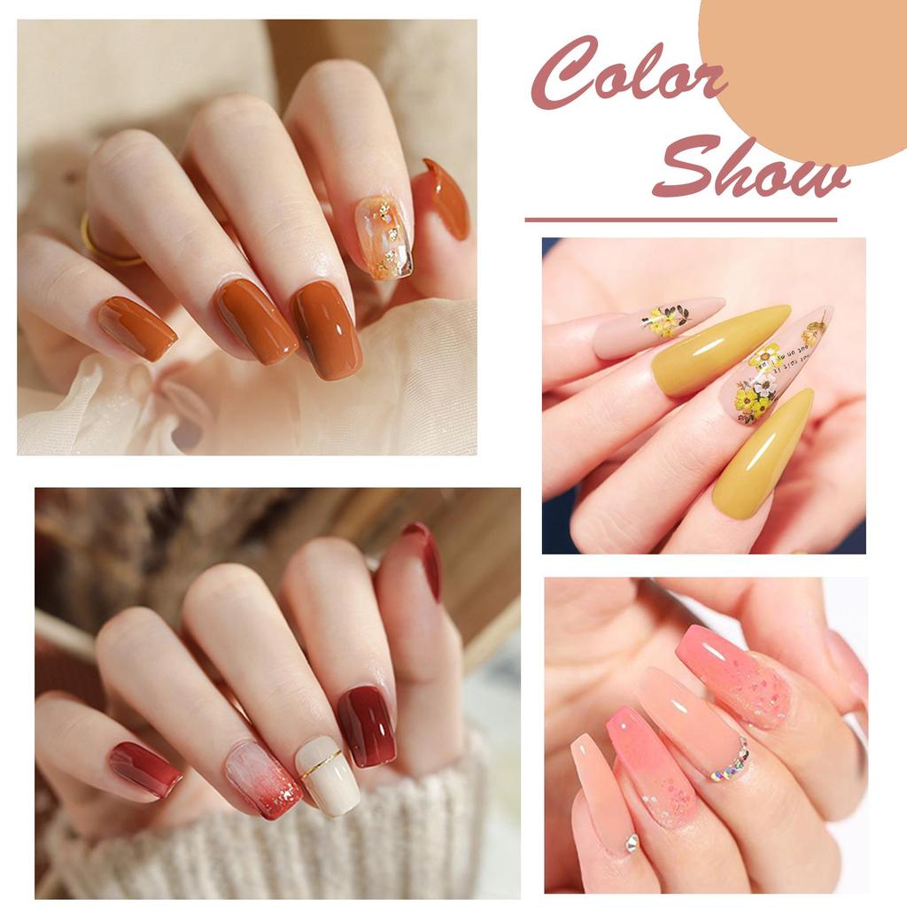 Набор полуперманентного гель-лака для ногтей PHOENIXY из 4шт