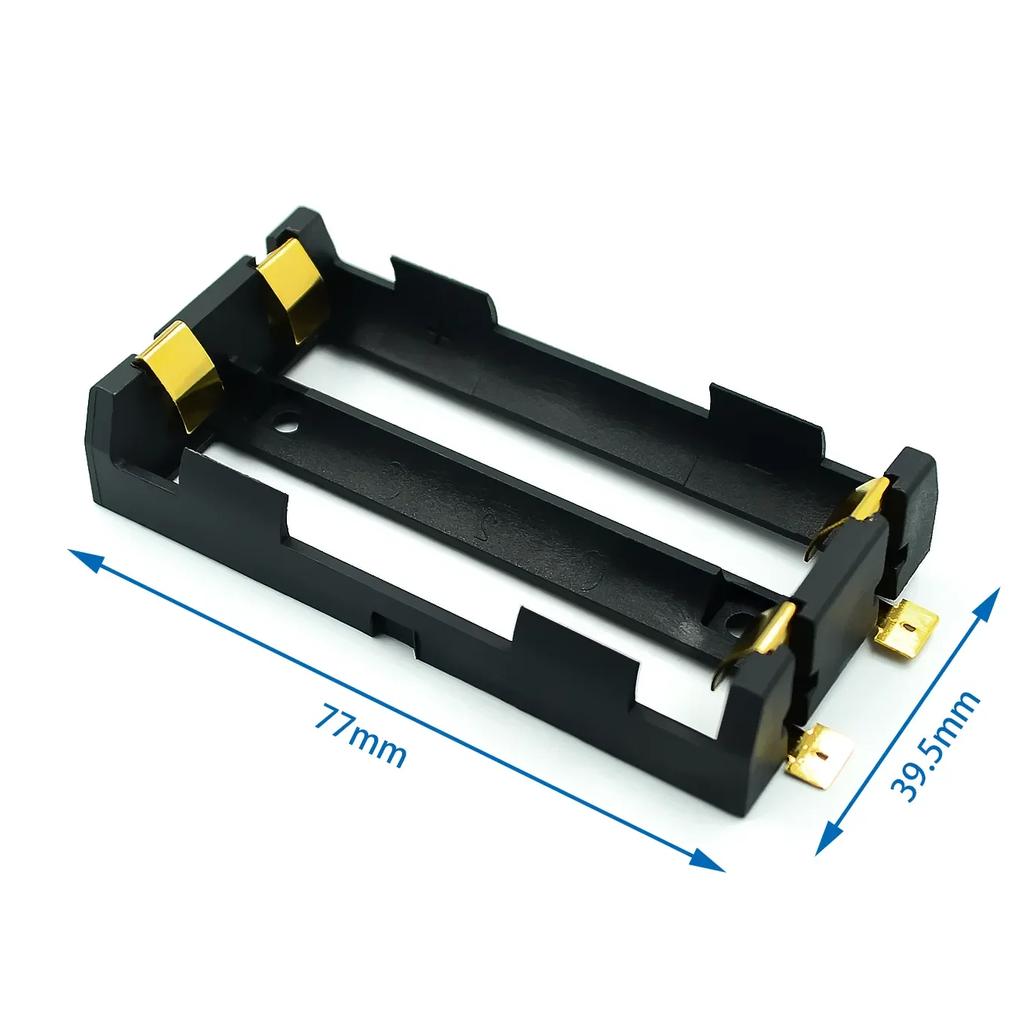 1x2x3x4x18650 SMT battery holder 18650 SMD Battery Box Storage Case Container Power Bank With Bronze Pins Rechargeable SMT DIY