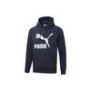 Puma Alphabet Logo Print Casual Long Sleeve Pullover Sweatshirt Men Tops Navy-Blue 536742-43