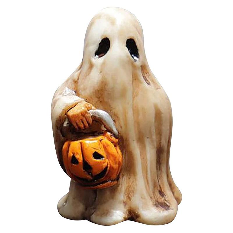 Жуткие гномы-хорроры для украшения сада на Хэллоуин. Фигурки из смолы ручной работы