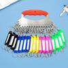 Compact Key Holder with Handle And Label Tags for Easy Organization