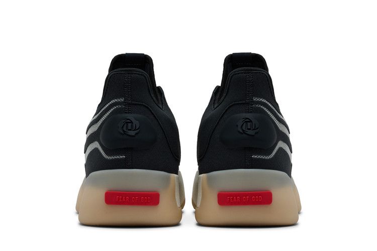 Unisex Sneakers adidas Fear of God Athletics II Basketball Low Derrick Rose Black/Red/Cream