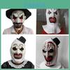 Маска клоуна Terrifier латексная аксессуар для костюма на вечеринку Хэллоуин для косплея и тематических мероприятий