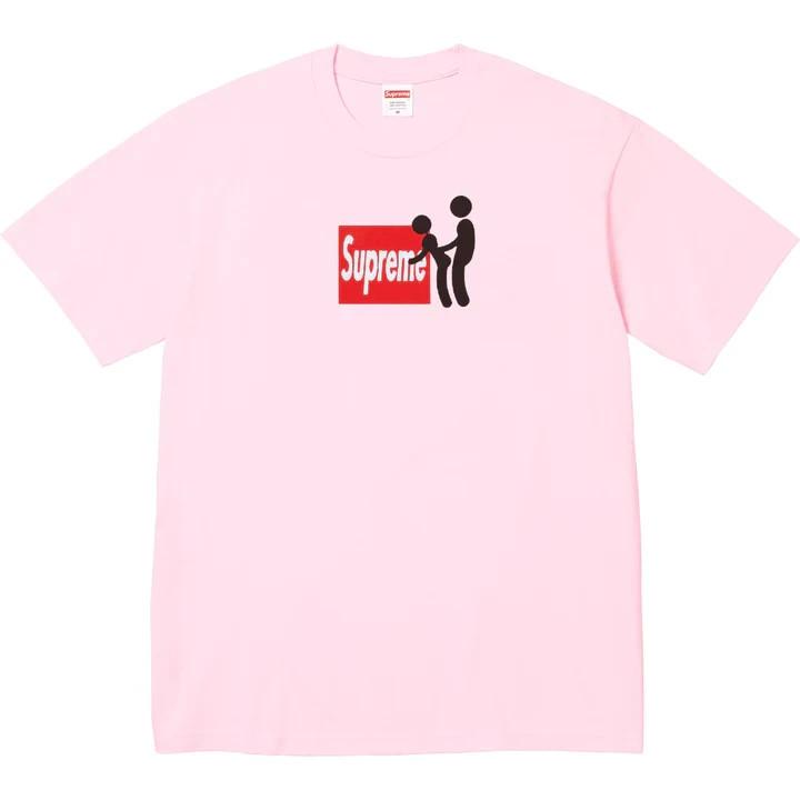 Supreme Стик Ти Розовый