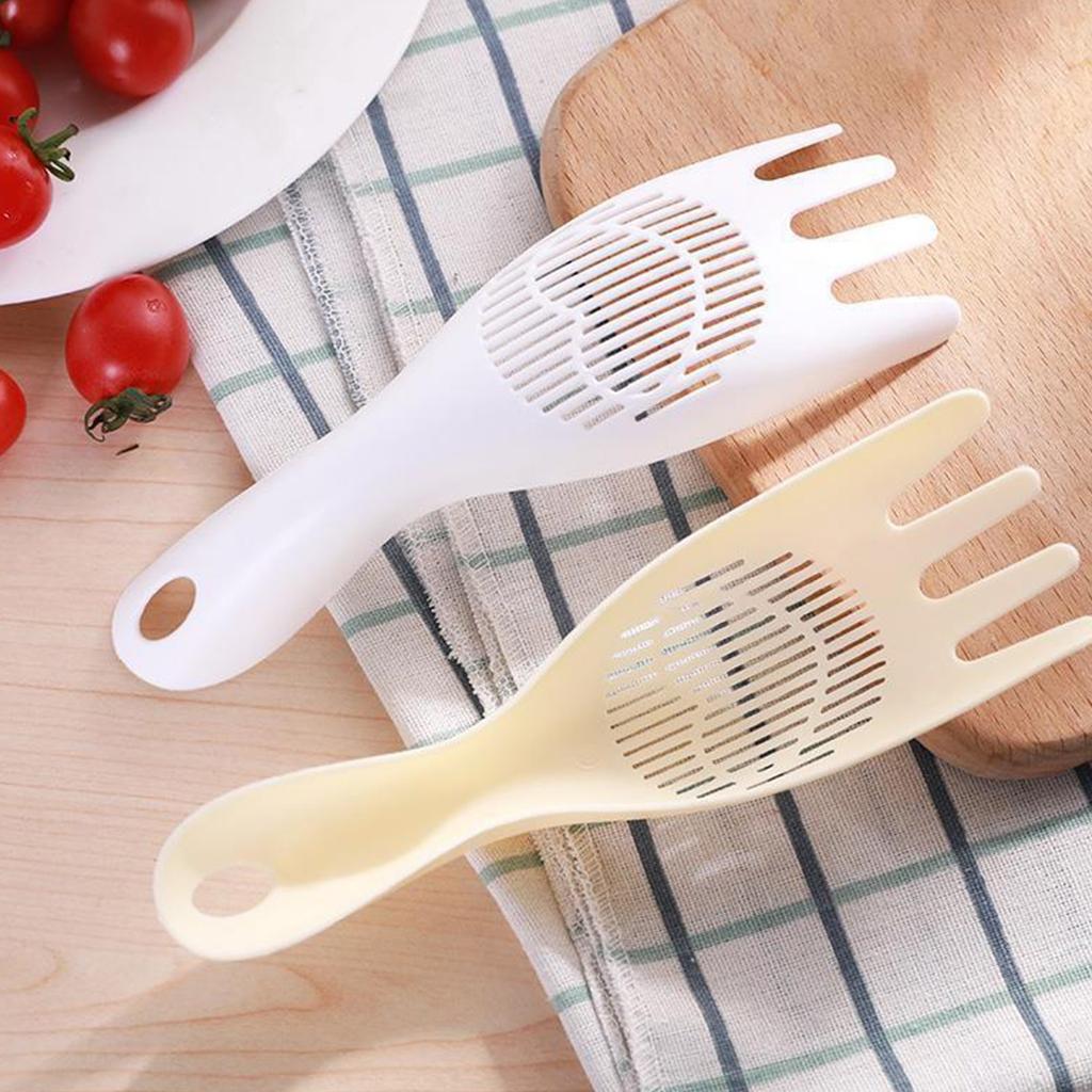 Rice Washing Spoon, Rice Washing Device, No Hurt To Hands, No Wet Hands, Household Rice Washing Spoon, Rice Sieve, Kitchen Gadget