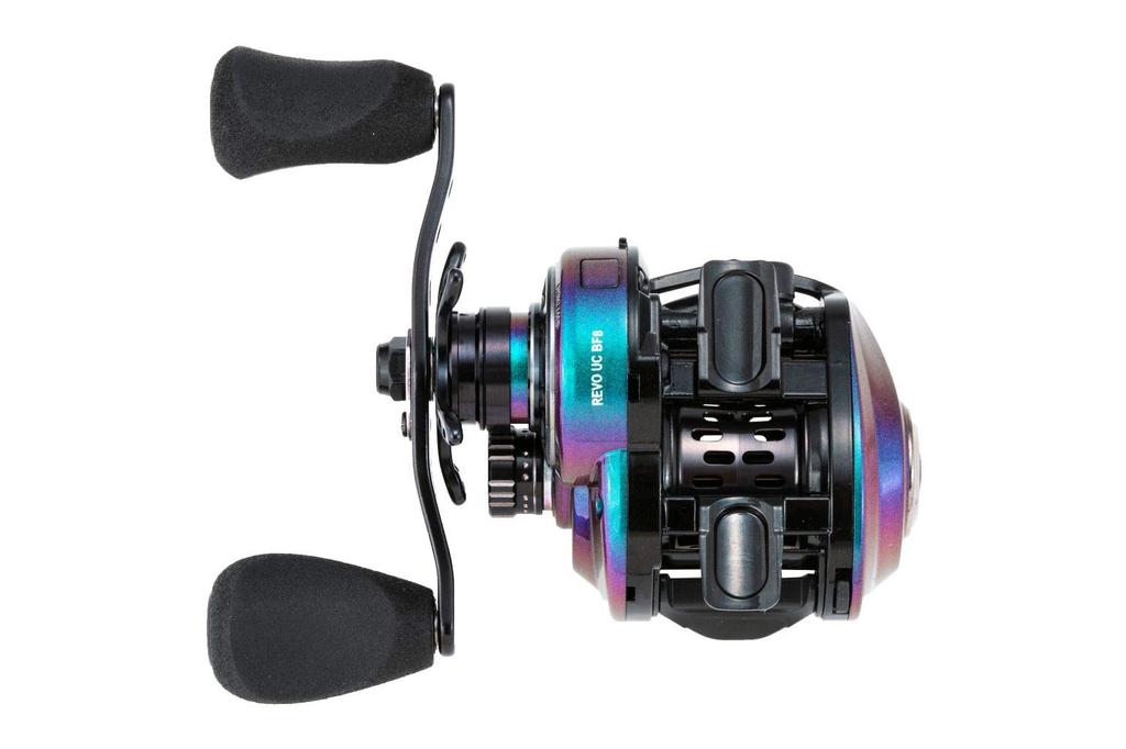 AbuGarcia REVO ULTRACAST Карбоновая ручка, оснащенная шпулей Bait Finesse, совместимой с солью, сверхвысокой передачей BF8-L, для левшей