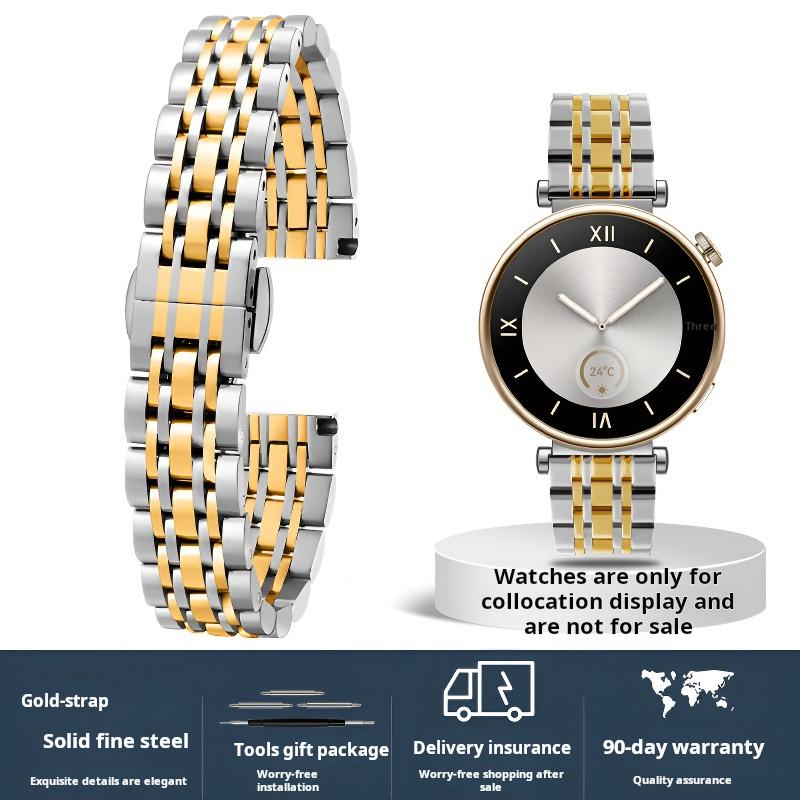 Quick Release Watch band For Huawei Gt5 Strap Gt4 41mm Gt 4 5 3 2 stainless Steel Metal Men women Rose gold accessories 18mm 22m