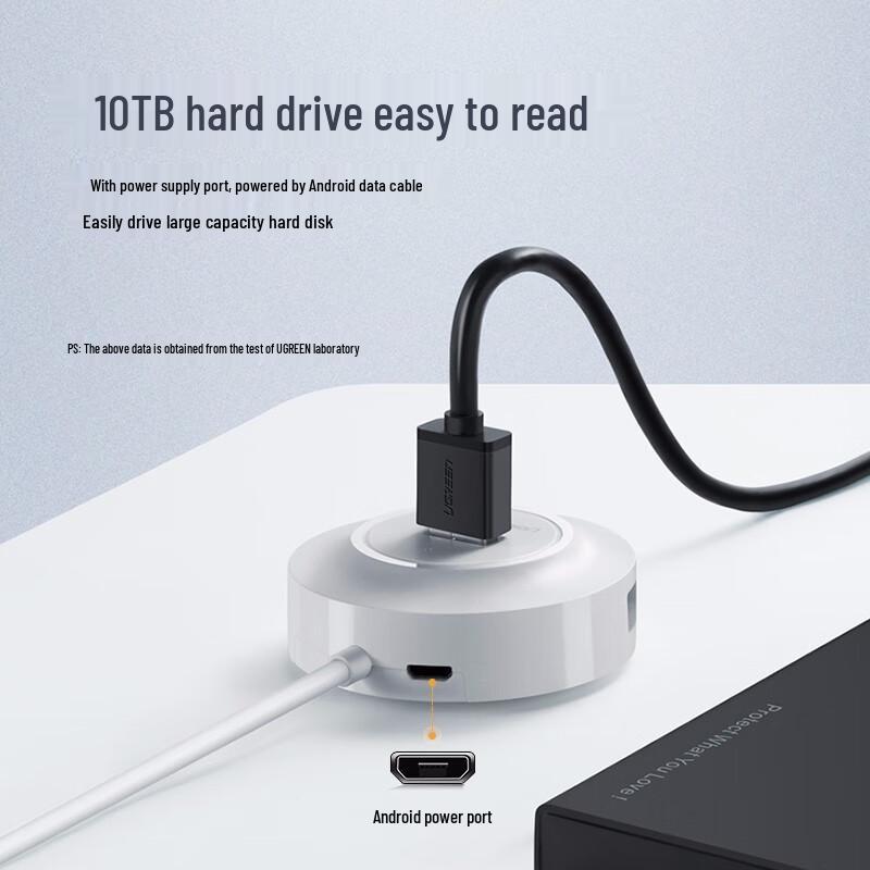 Ugreen CR106 4-Port USB 2.0 Hub Splitter