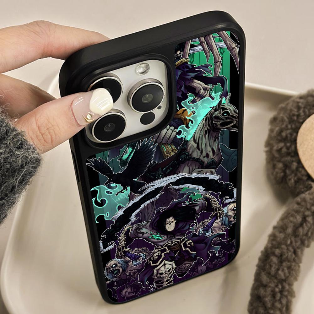Чехол для мобильного телефона Darksiders для iPhone 17 16 15 14 13 12 11 Air Pro Max Plus Матовая поверхность Цветная крышка Обложка Красивый