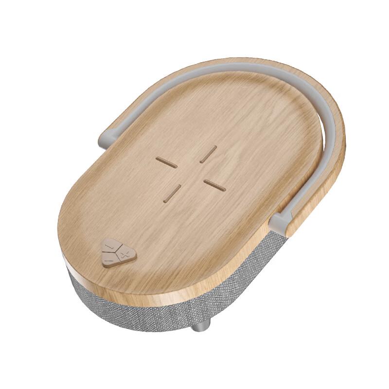Yidian 4-in-1 Bluetooth Speaker with Wireless Charger and Night Light CN plug (adapter included)