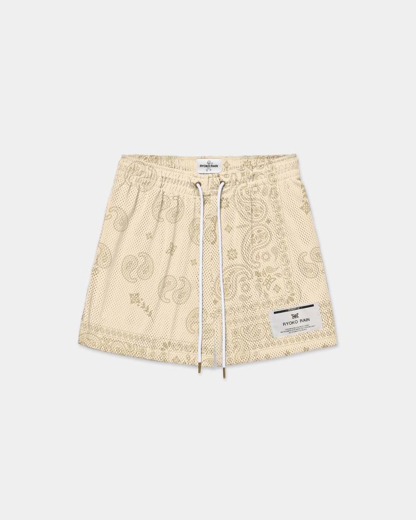 Летние баскетбольные шорты унисекс: Стиль масляной живописи, повседневная сетка, свободный крой, длина до колена