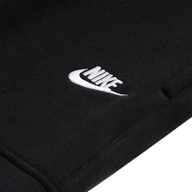 Nike Мужские вязаные спортивные штаны черные с умеренной манжетой FN3806-010