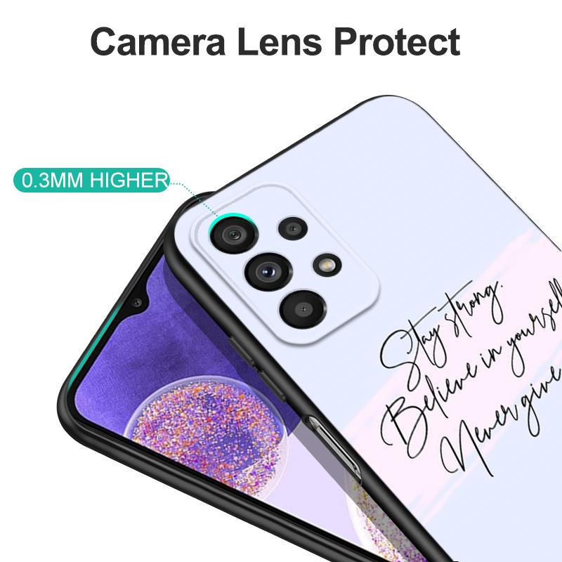 Черный чехол Tpu для Vivo Y85 Y89 Y91C Y90 Y91i Y91 Y95 Y93 Y93S 5G Y83 T1X 4G задняя крышка фраза жизни цитаты