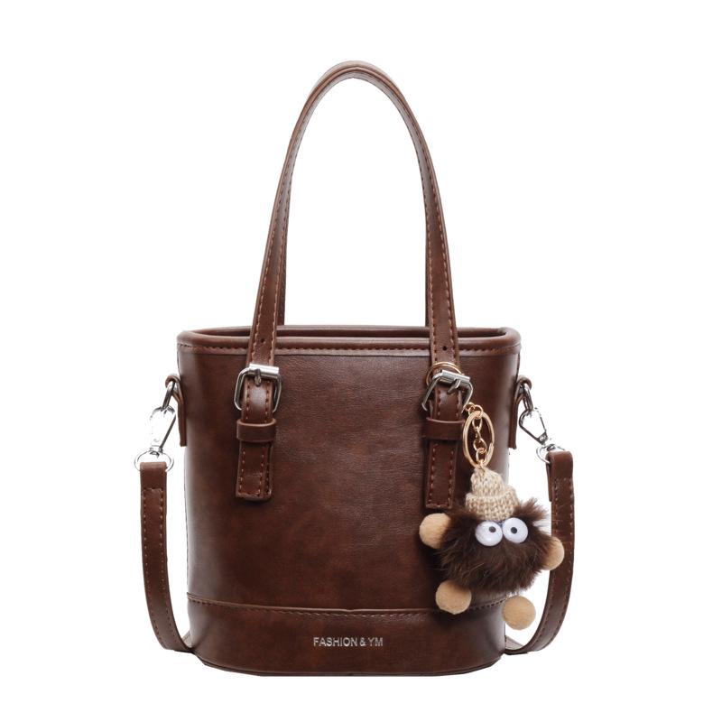 Сумка-ведро Niche Design, женская, 2024 года, новая, модная, простая, модная, универсальная, сумка-мессенджер через плечо