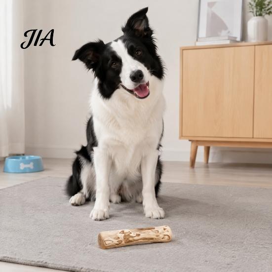 Safe Wood Alternative for Dogs Coffee Dog Chew Stick, Puppy Teething Toy, Stress Relief Toys Natural Dental Health Toy Aggressive Chewers Care