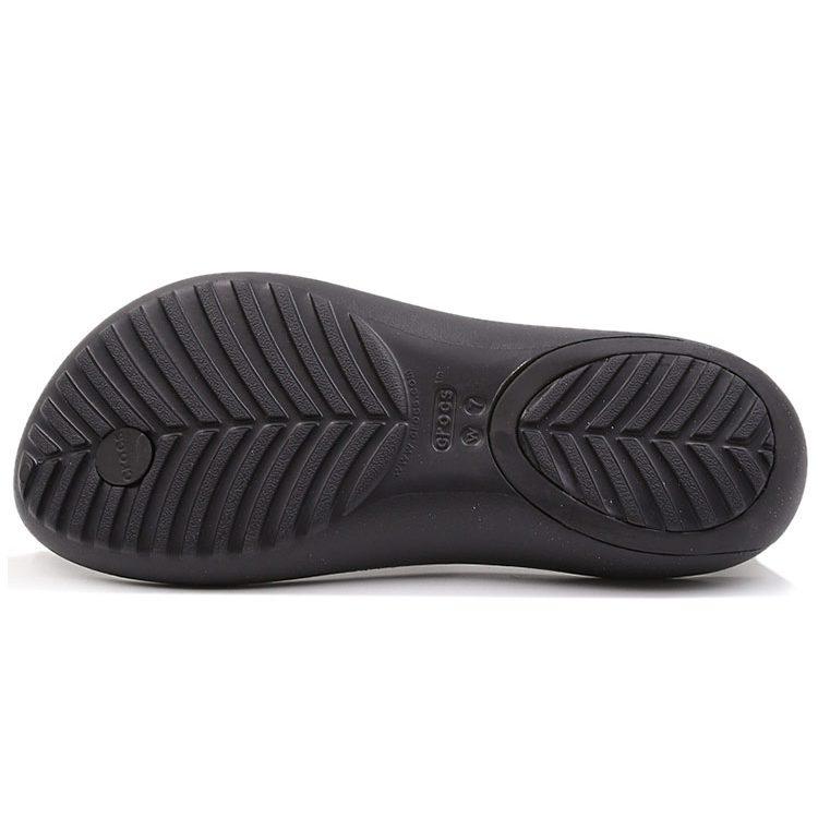 Crocs Дышащие Уютные Легкие Черные Сандалии Женские 205600-060