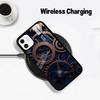 Mechanical Gear Wireless charging phone case compatible with iPhone 17/16/15/14/13/12/11