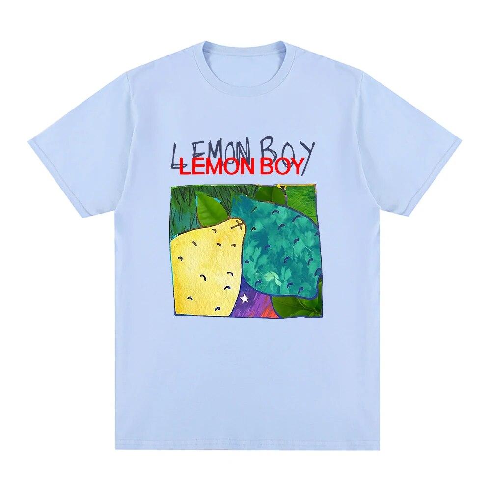 Классические футболки для мальчиков Cavetown Lemon, унисекс/женские футболки, свитшот в стиле хип-хоп, летняя футболка, хлопковая футболка, винтажная одежда