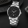 Men's Minimalist Watch Classic Business Watch Large Dial Men's Watch Hands Quartz Men's Watch Round Men's Watch