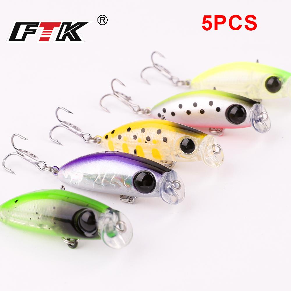 5 шт. 6 см/2,36 дюйма приманки, набор взрывных приманок для окуня с органайзером, плавающая взрывная приманка для пресноводной соленой воды