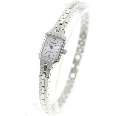 Женские солнечные часы Kii Eco-Drive Браслет EG2040-55A Серебристый/Серебристый