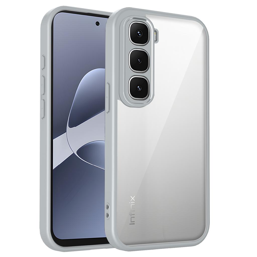 Чехол для Infinix Hot 60i Чехол для телефона Infinix Hot 60 Чехол-бампер для Infinix Hot 60 Pro Силиконовый бампер Прозрачная матовая задняя крышка Жесткий