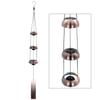 1pc, Three Bell Wind Chime Pendant Pray Wind Chimes Temple Wind Chimes, Wind Chimes With 3 Bells, Feng Shui Wind Chimes For Outd