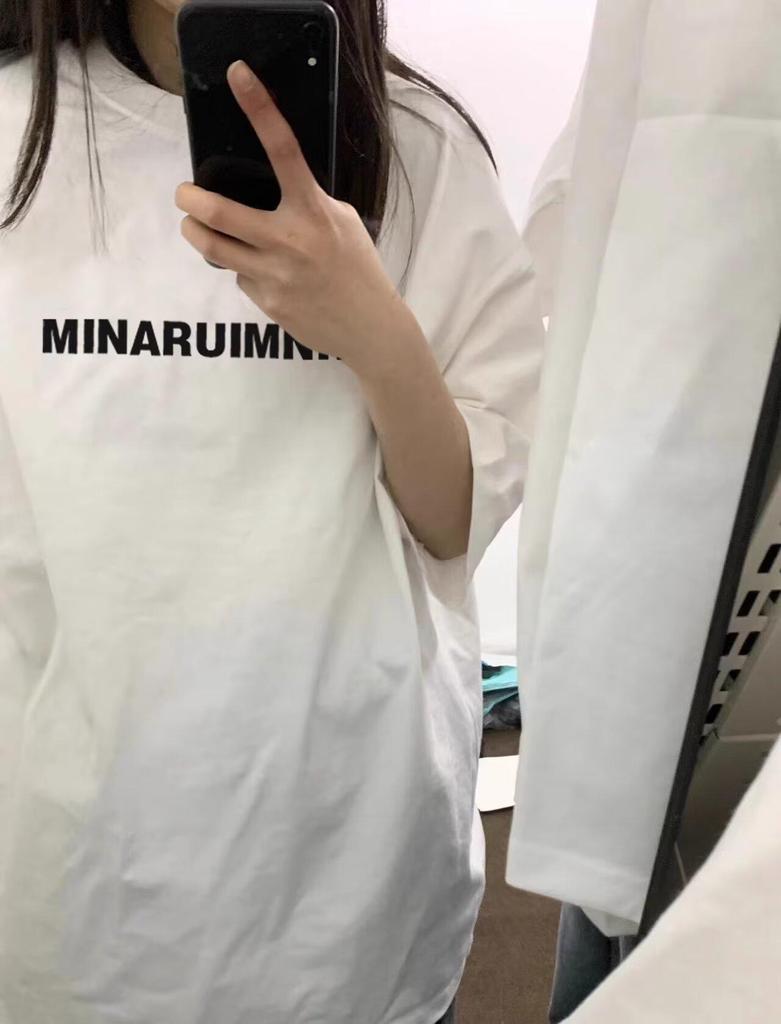 Women's Retro Black Half-Sleeve Cotton T-Shirt, Summer 2025