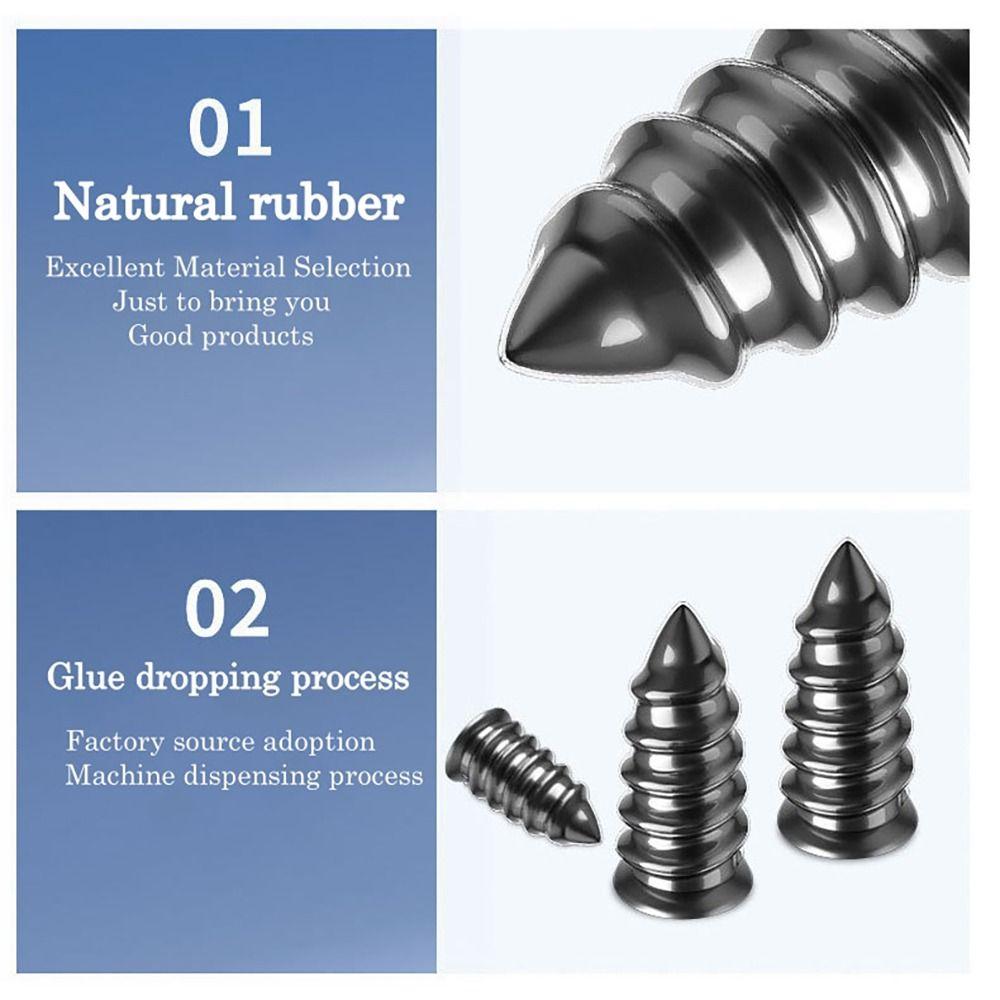 10Pcs Big Small Size Tire Repair Nail Vacuum Tyre Nails  Car Motorcycle Truck Scooter Bike