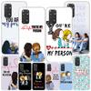 Чехол для телефона Greys Anatomy Person для Xiaomi Redmi Note 15 14 14S 13 Pro Plus 12 12S 11S 11E 10S 10 11T 5G Уникальный C