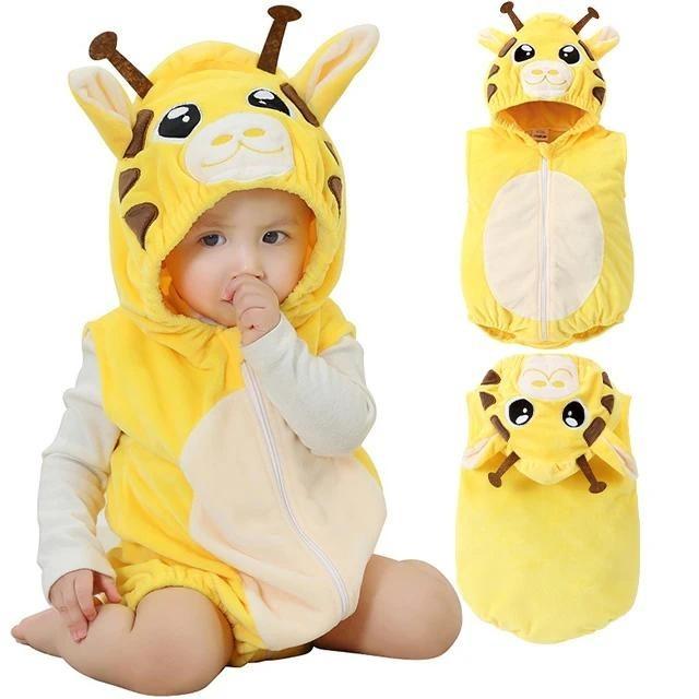 Детское боди унисекс, жилет, одежда для косплея, комбинезон на молнии для новорожденных девочек и мальчиков, комбинезон с треугольными буквами для малышей, пижамная одежда