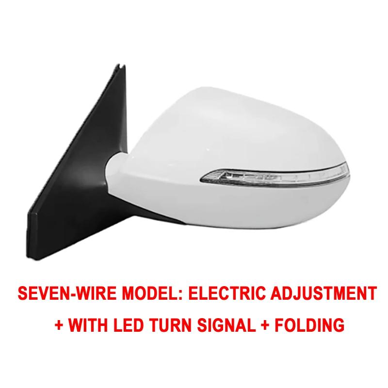 5/7/9-контактный узел левого/правого бокового зеркала заднего вида автомобиля с указателем поворота для Kia Sportage R 2011-2016